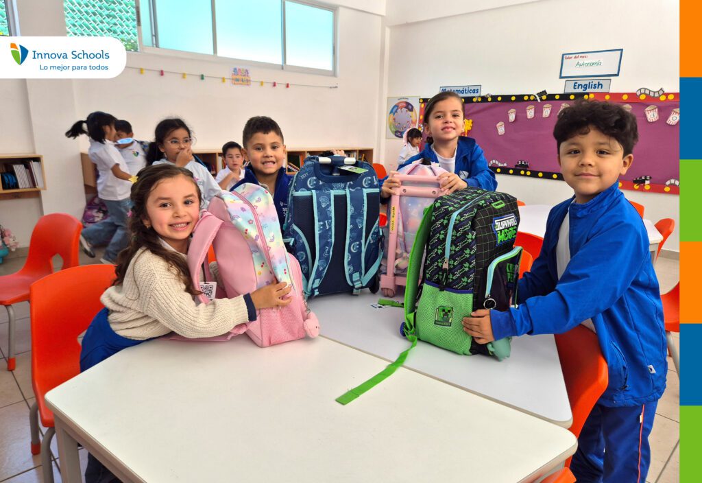 Descubre qué es el socioconstructivismo y cómo lo vivimos en Innova Schools para que nuestros estudiantes aprendan a cuestionar, resolver problemas y construir sus propias respuestas. A través de experiencias significativas, nuestro modelo educativo los impulsa a desarrollar autonomía. pensamiento crítico y habilidades que los preparan para los retos del presente y del futuro.